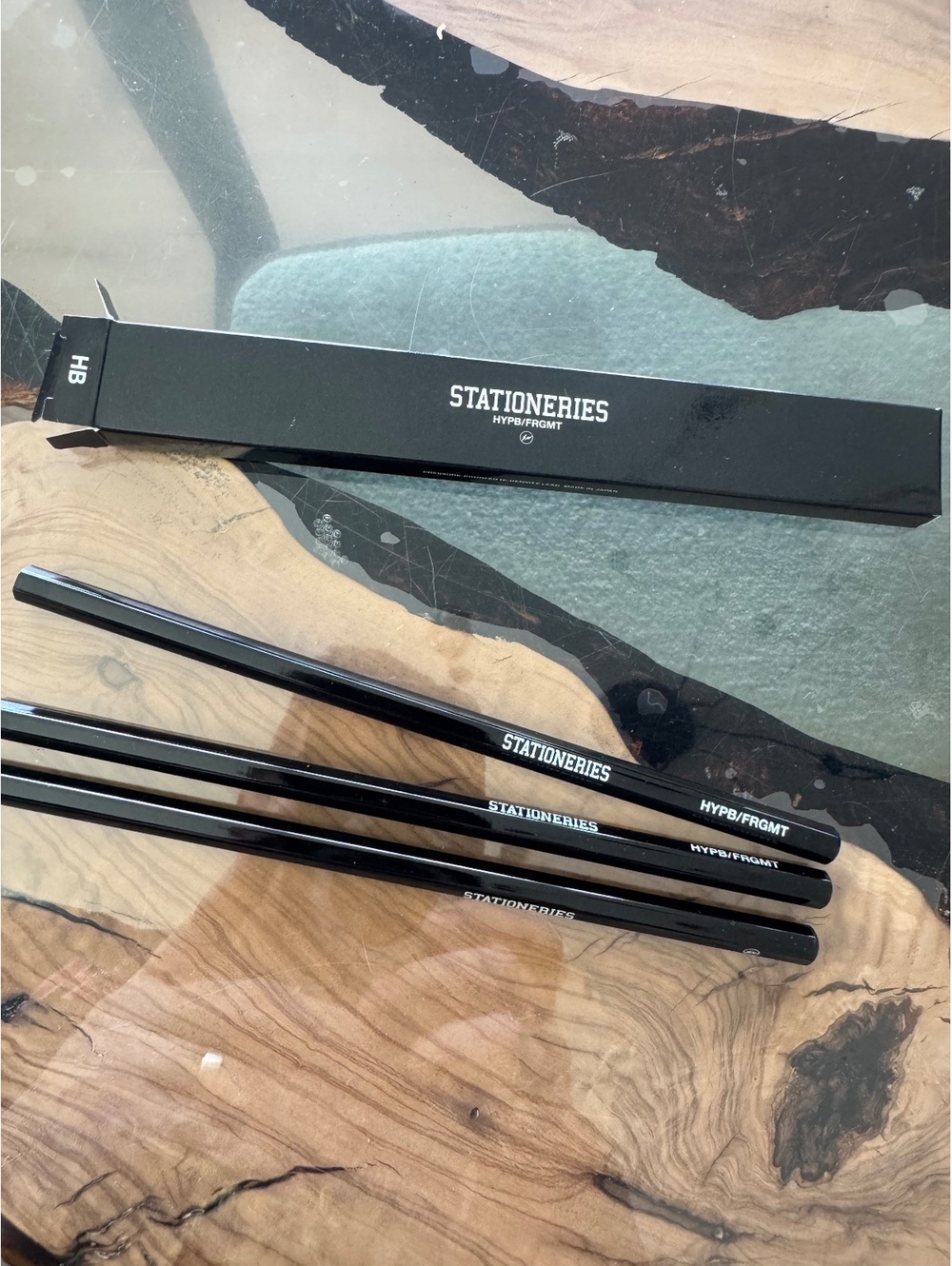 STATIONERIES HYPEBEAST/FRGMT Black Pencil Set Made in Japan